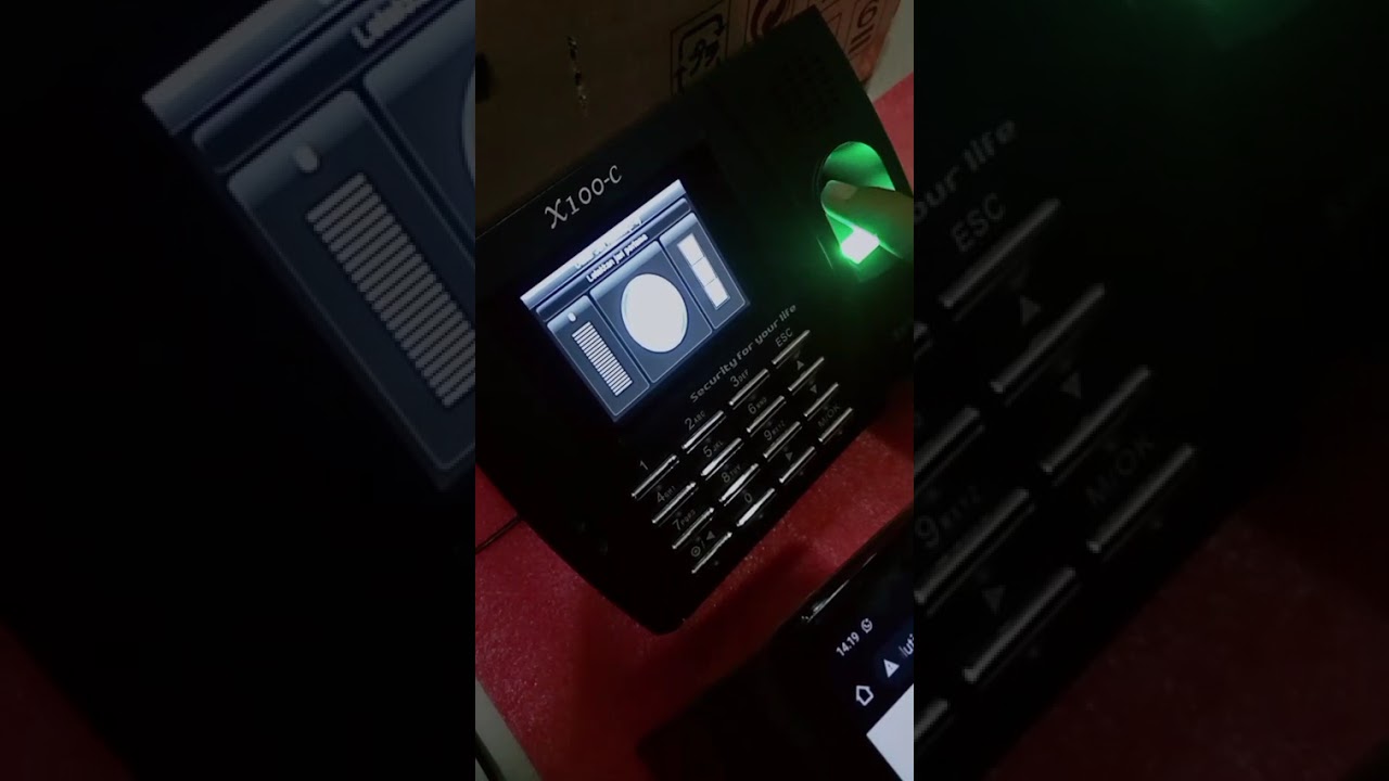 Remote Enroll Fingerprint with solutioncloud 