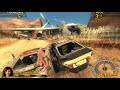 Racing In FlatOut 2 Royal Flush Stunt Mini Game 