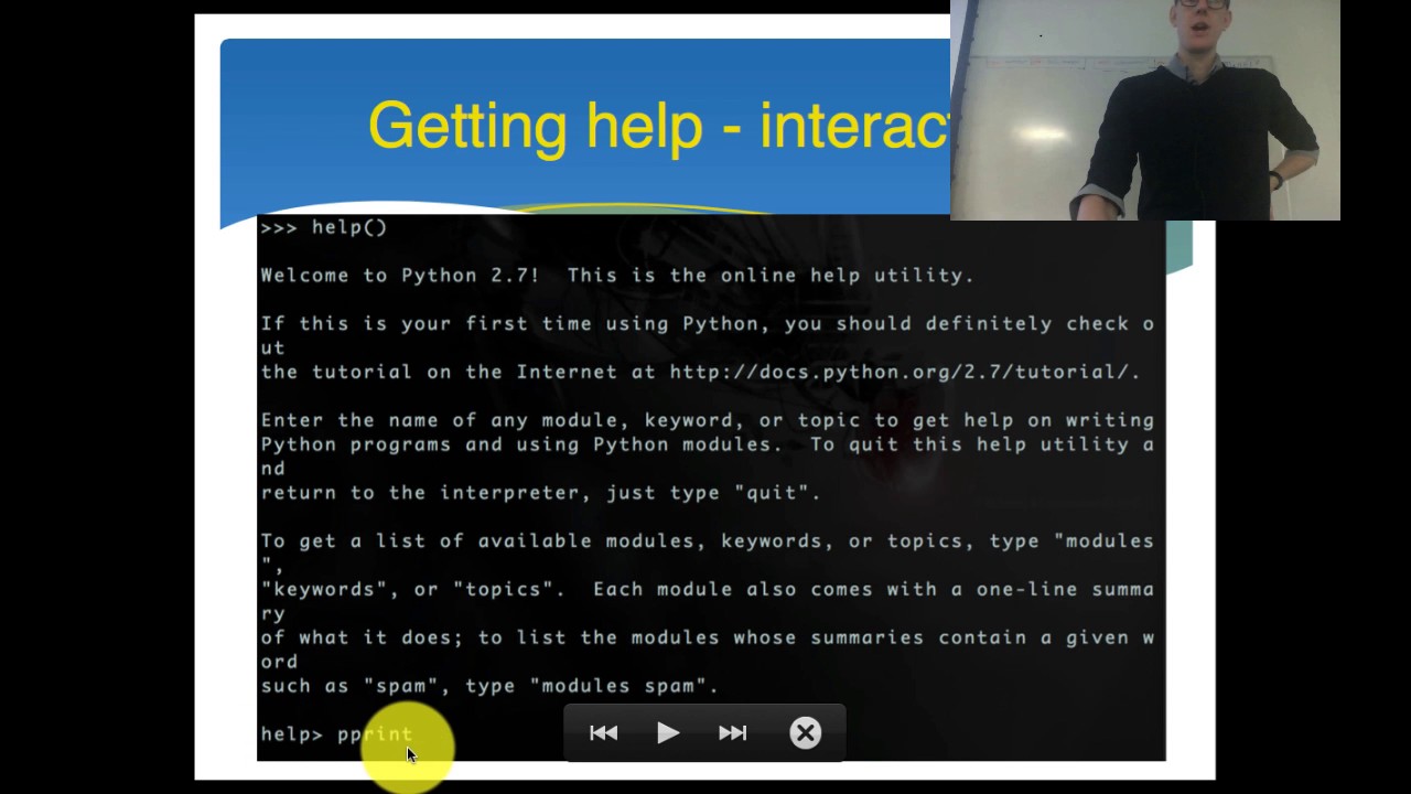UCLA Collaboratory Python Workshop - Part 1. Intro and Variables - YouTube