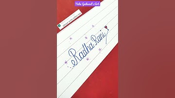 How to write beautiful name 