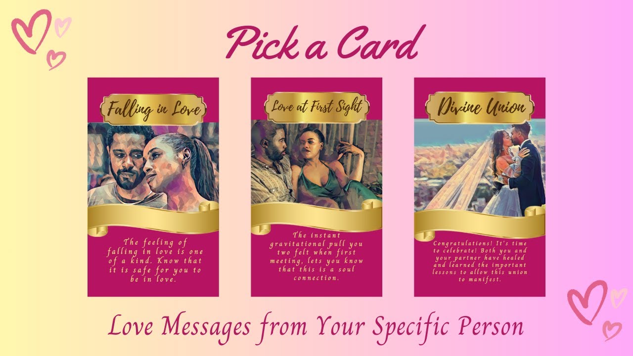 💕Happy Valentine's Day 💕Pick a Card: Love Messages from Your Specific Person 💕