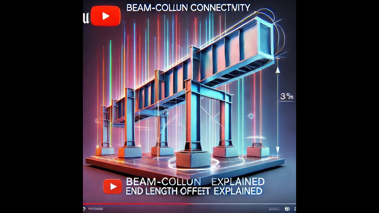 How to be sure that beam col connectivity is ok= end length offset ...