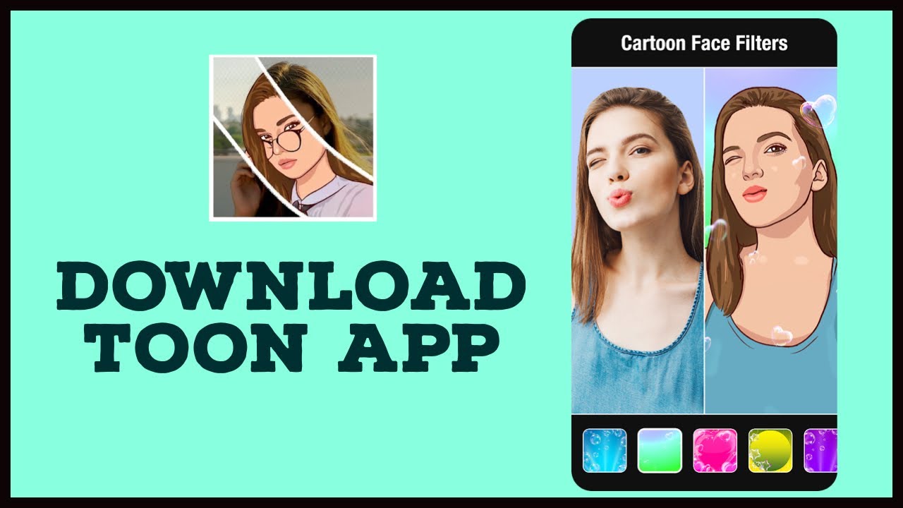 How To Download Toon App? Mini Cartoon Photo Editing App Tutorial 2021