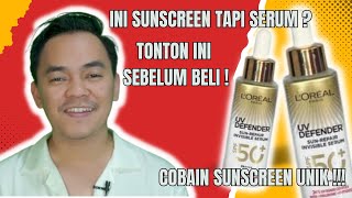 LOREAL SERUM SUNSCREEN REVIEW - L'Oreal Paris UV Serum Sunscreen SPF 50  PA    