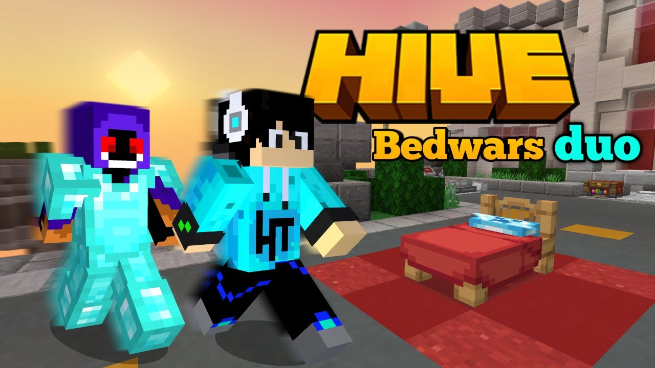 Finally Playing Hive Bedwars Duo - YouTube