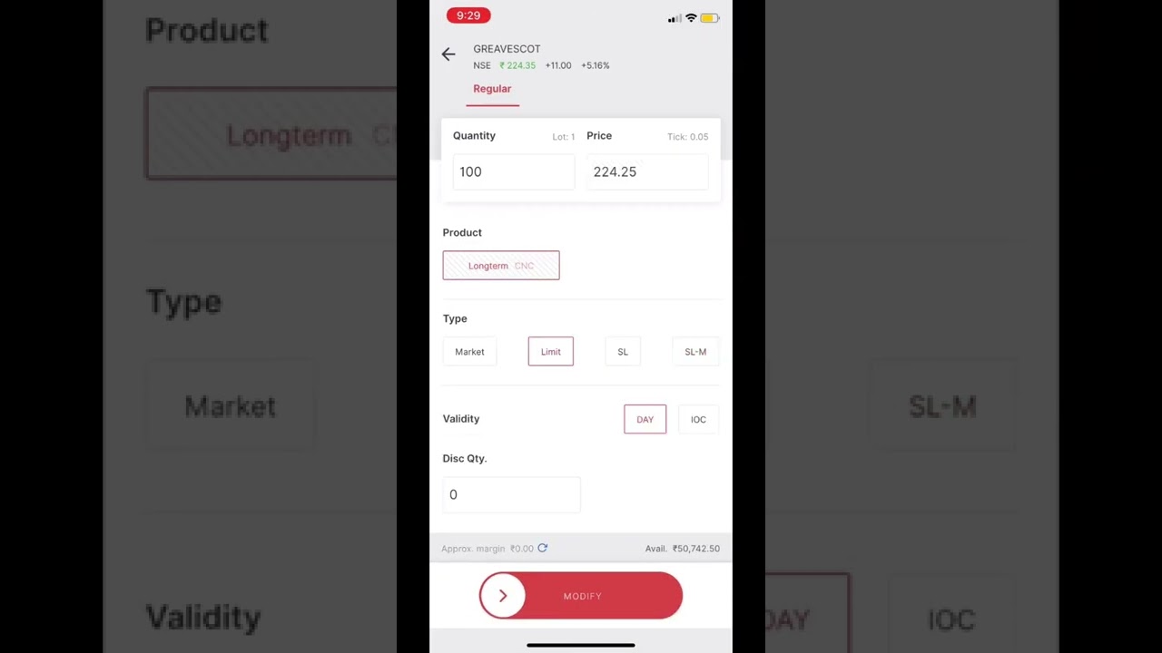 Greavescot Intraday profit booking more than 4% in a single trade📈