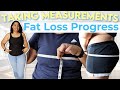 Measurements Check in | Tracking Weight Loss Progress - Plus Size Fitness Journey