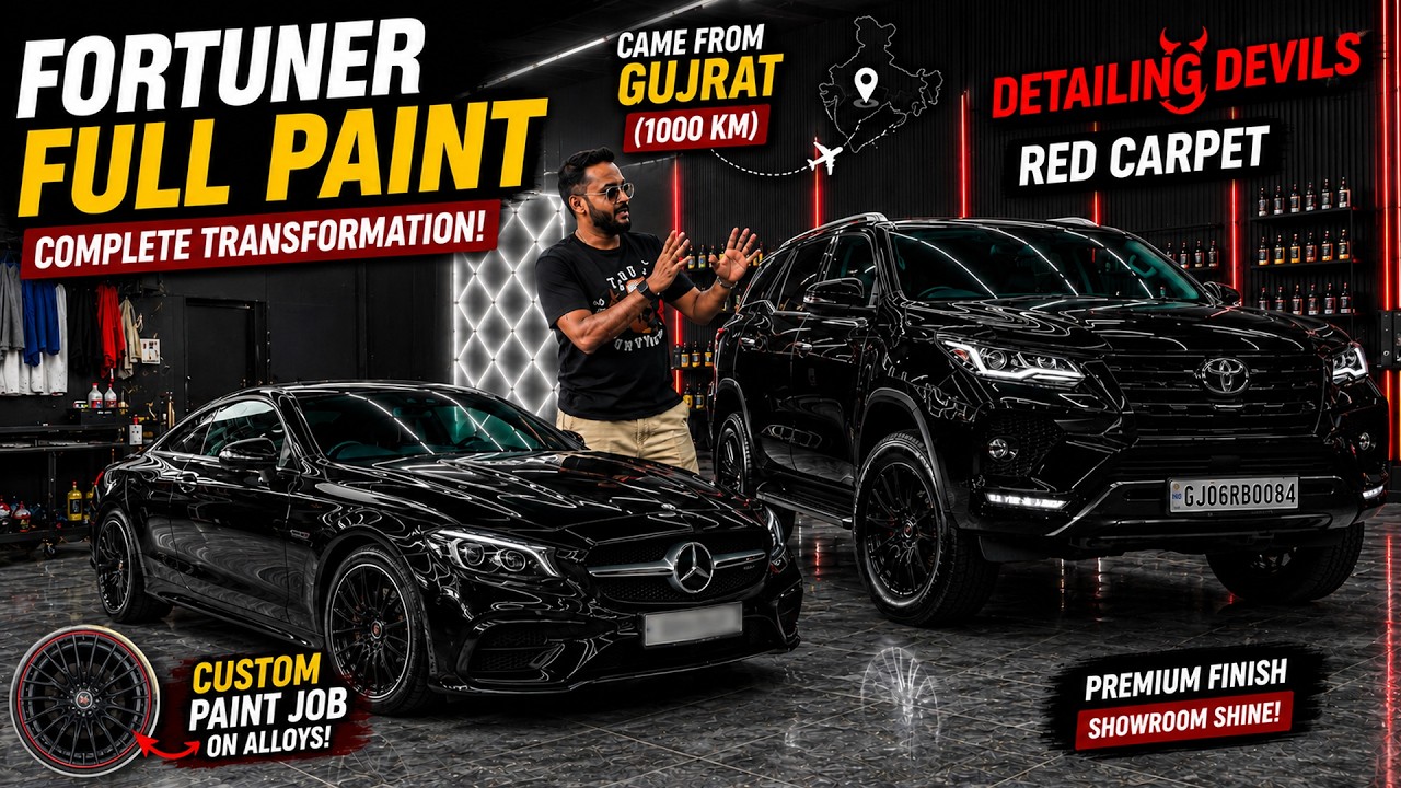 Custom Paint Job On The Most Rare AMG On Indian Roads | ETU Studio