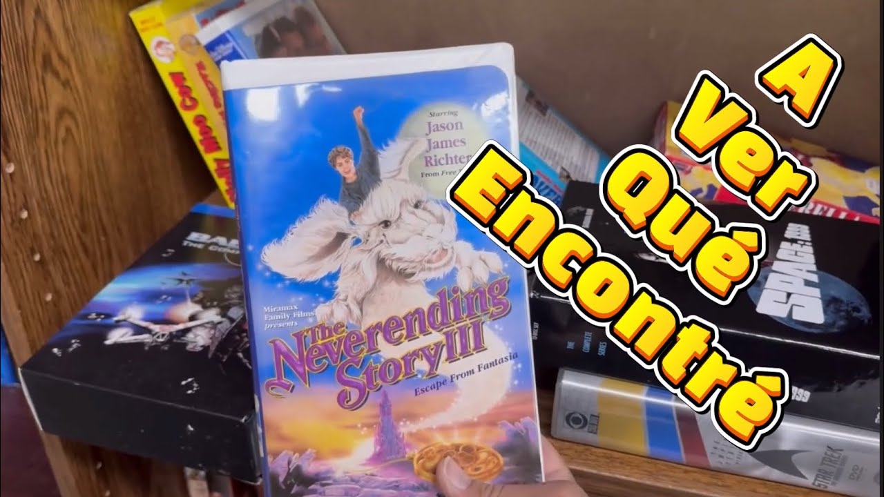 Buscando pelis en Goodwill 