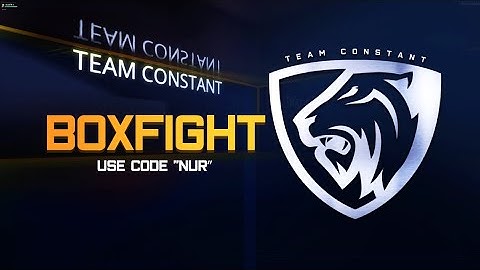 Introducing our very own Constant Esports Box Fight map made for [1v1] [2v2] [3v3] & [4v4]