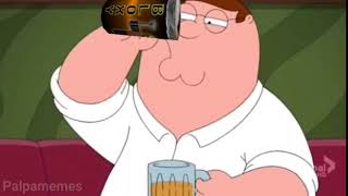 Peter Griffin drinks bloxy cola for the first time