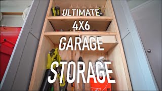 Ultimate 4x6 Garage Storage Cabinet on Wheels