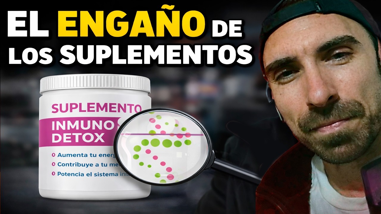 DESTAPO el ENGAÑO de los SUPLEMENTOS y sus supuestos beneficios