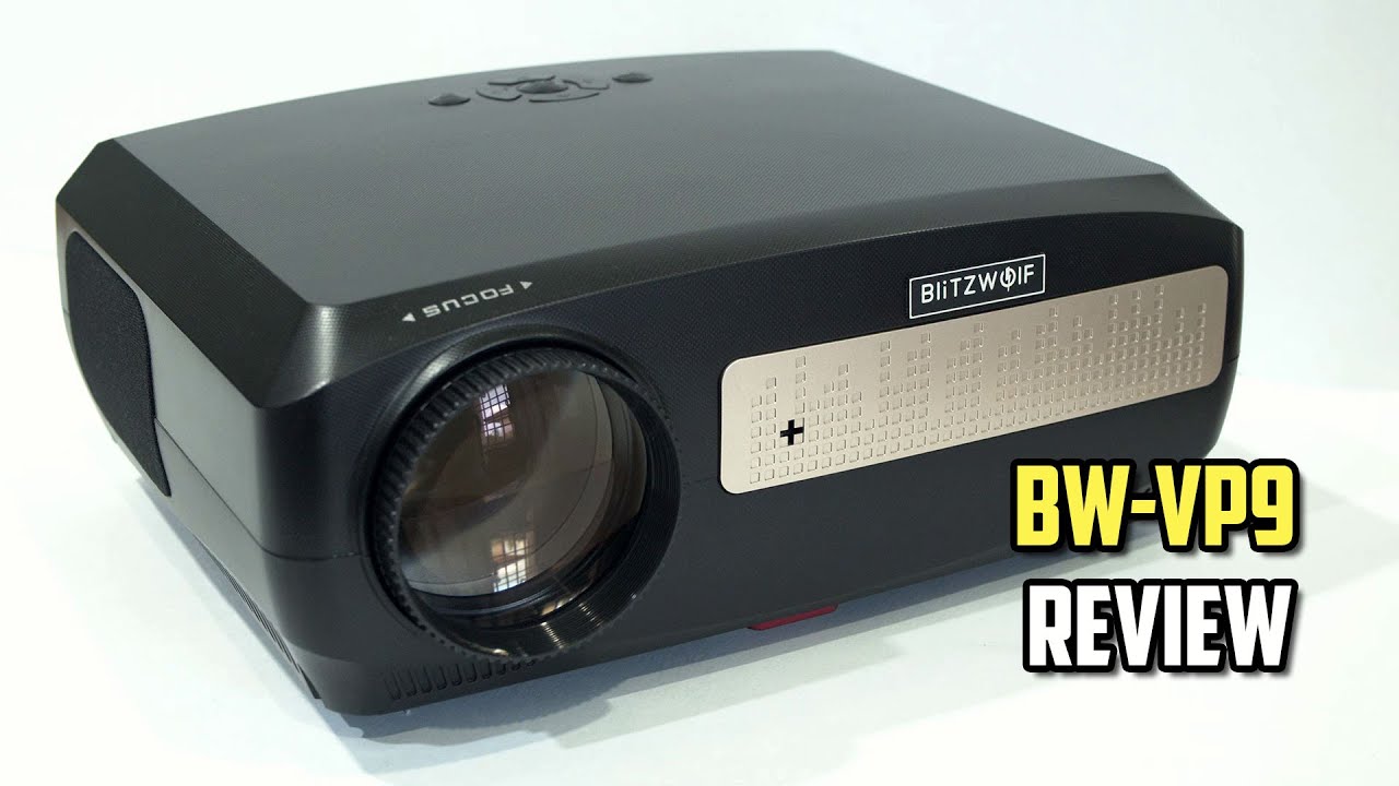 BlitzWolf BW-VP9 In-Depth Review - Best Budget Native Full HD Android TV 9.0 LCD Projector for 2021?