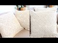 DIY: Macrame Cushion Tutorial | Macrame Pillow Cover Tutorial #2