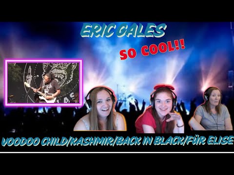 First Time Hearing | Eric Gales | Voodoo Child/Kashmir/Back In Black/Für Elise | 3 Gen Reactions