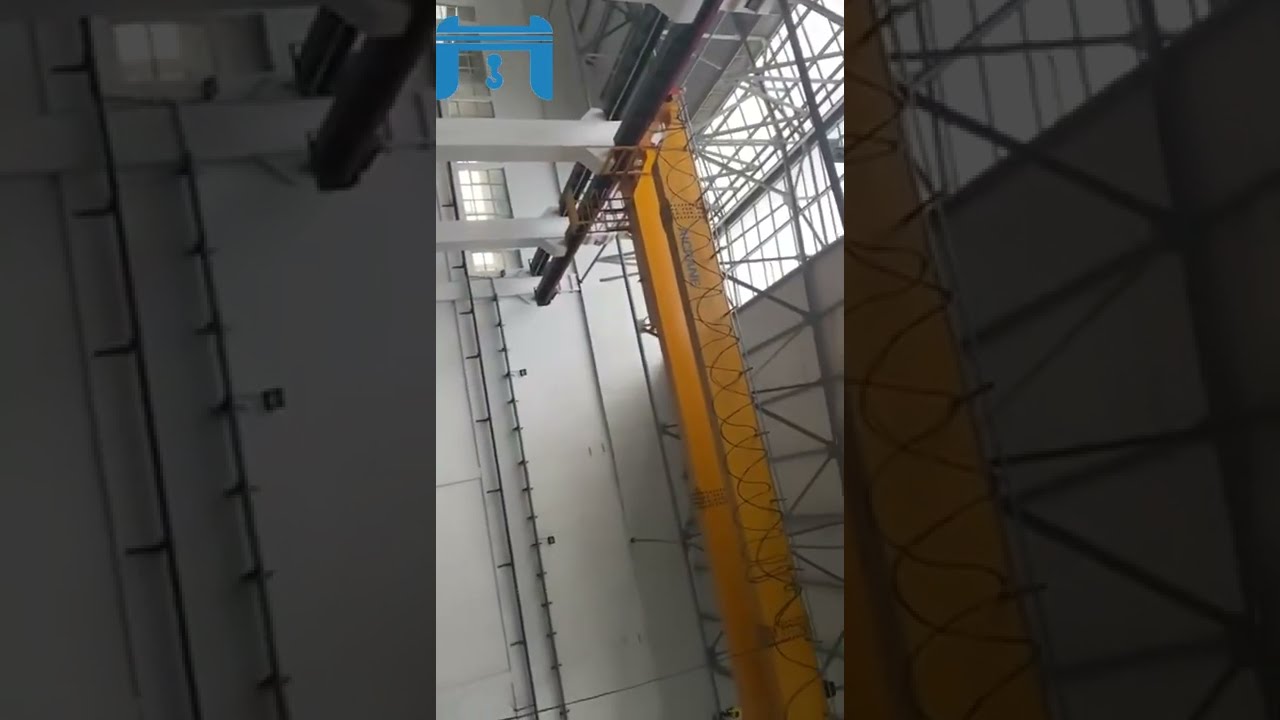 10T NLH Double Girder Overhead Crane Operation Turkmenistan