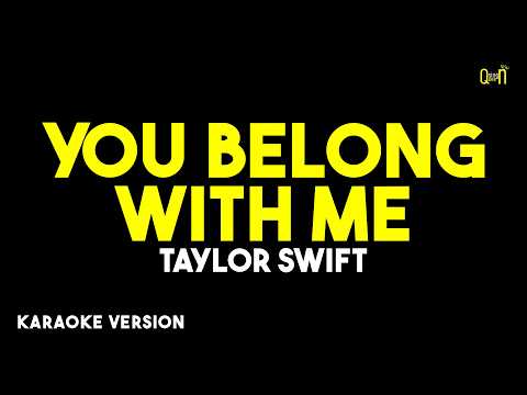 Video thumbnail for You Belong With Me - Taylor Swift