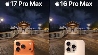 iPhone 17 Pro Max VS iPhone 16 Pro Max Camera Test Comparison