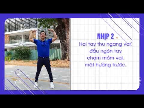 Ném bóng- bài thể dục liên hoàn (nhịp 1-12)