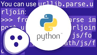 Celebrity How to join components of a path when you are constructing a URL in Python Profile