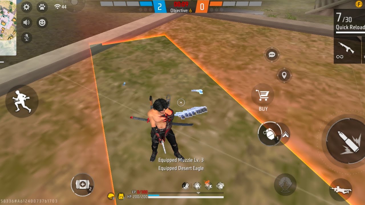 free fire at the first time with orion character /the wolverine league