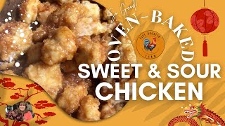 Oven-Baked Sweet and Sour Chicken...So Tender and Delicious!