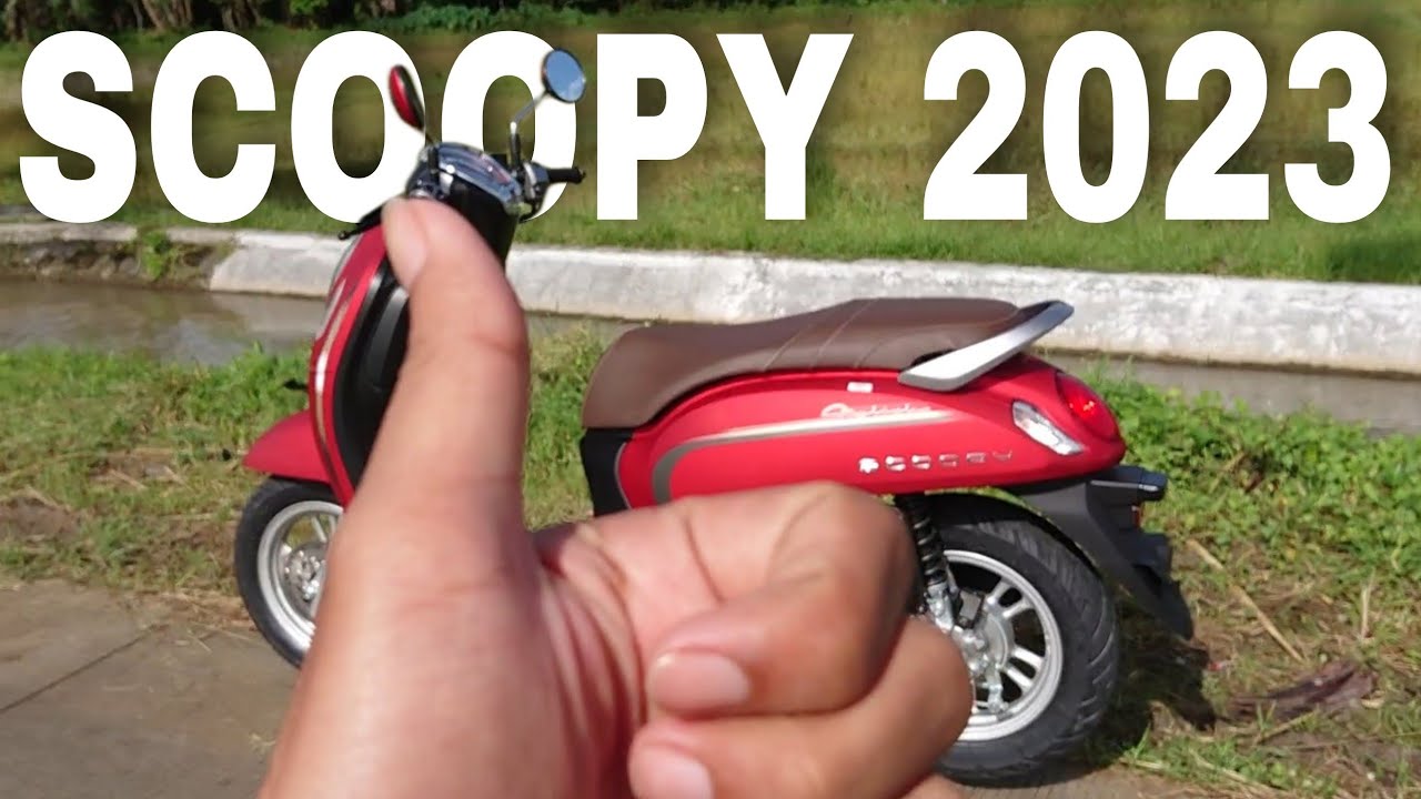 🔥Review New Scoopy 2023 Stylish Red🔥