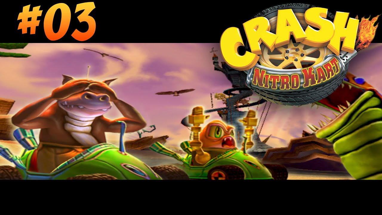 Um jogo com uma gameplay fenomenal | Crash Nitro Kart (Team Cortex) - #03