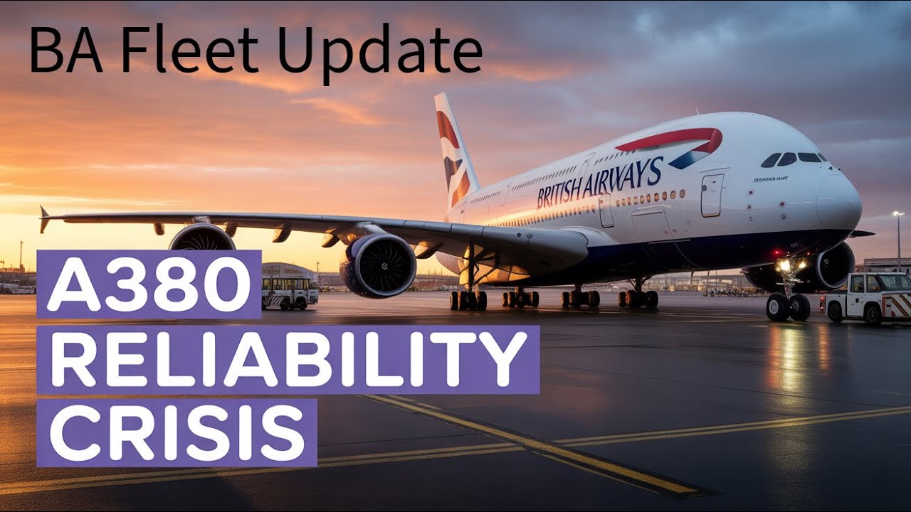 BA Fleet update as A380 crisis deepens - YouTube