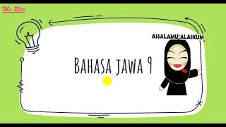 UNSUR BASA TEKS LAPORAN KEGIATAN (9 SMP BAHASA JAWA)