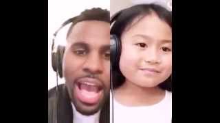 Jason Derulo And This Little Girl Singing