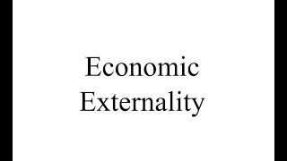 Externalities - #2