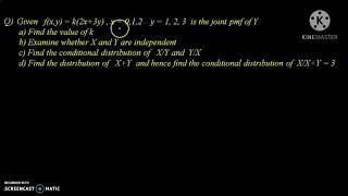 Bivariate random variables - part 2