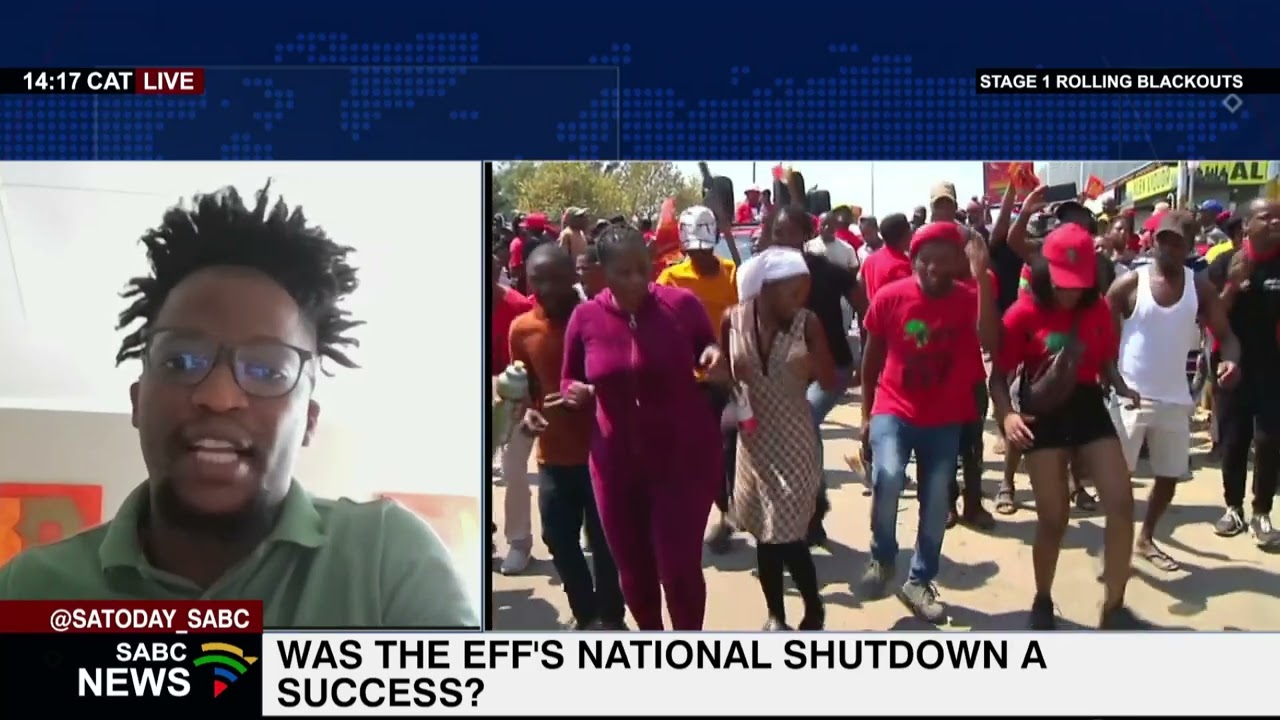 EFF Political Education Workshop I Was the EFF shutdown successful?