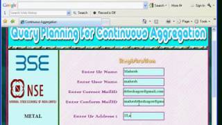 Query Planning for Continuous Aggregation Queries over a Network of Data Aggregators