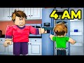 DO NOT GET A SNACK AT 4 AM IN ROBLOX!!