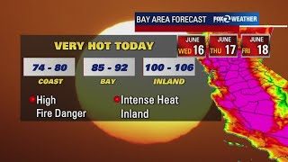 EXTREMELY HOT TEMPS: Inland areas in the triple digits in the first of a 3-day heat wave
