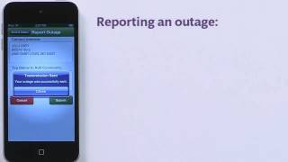 Report an Outage to Lake Country Power from your iOS Device