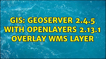 GIS: Geoserver 2.4.5 with Openlayers 2.13.1 overlay WMS layer