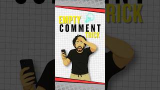How to Post EMPTY Comments on Any Social Media 😱