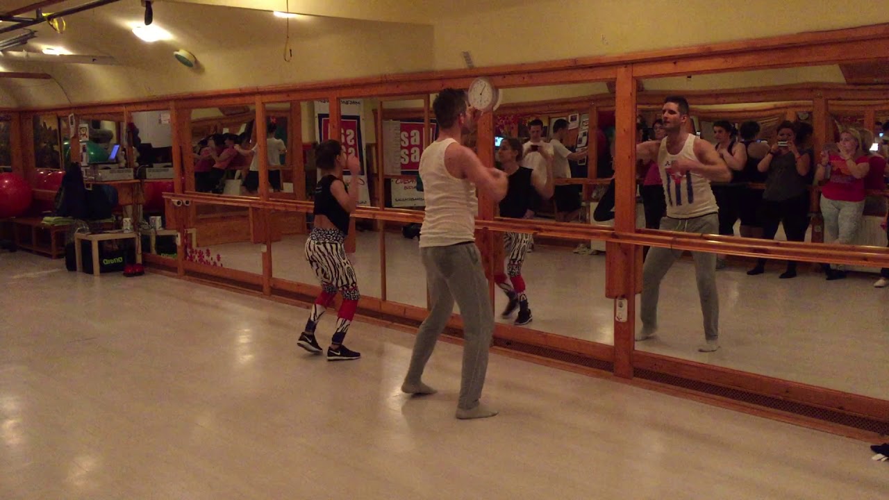 Salsa Cubanismo - orishas/afro (Chachalokafun, Pilón, Mozambiqué, Ochosi) - int. workshop (2019.04)