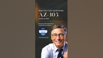 AZ-305 Designing Microsoft Azure Infrastructure Solutions - Practice Test Questions 03