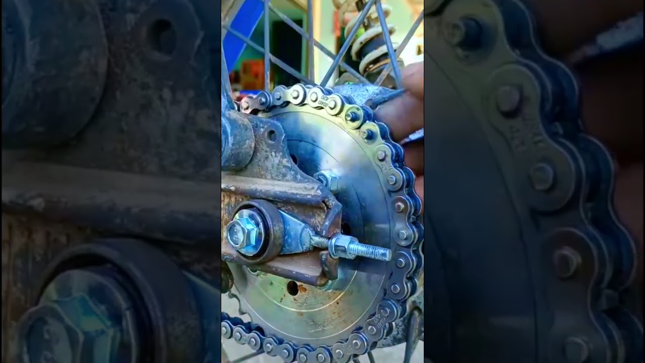bike chain lock kaise fit karen🛠🛠💯💯