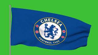 🎥 BANDEIRA DO CHELSEA FC ANIMADA em 4K | Cinema 4D com Fundo Verde (Chroma Key) 🔵🦁🟢 News