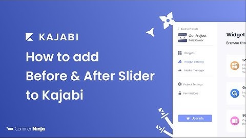How to add a Before & After Slider to Kajabi