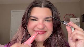 ASMR Minimal Makeup Tutorial on Myself | No Foundation, Fresh Every Day Look 🌸 Soft Spoken screenshot 4