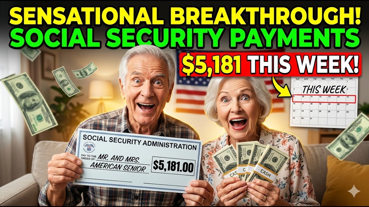 Social Security Payments Up to $5,181 Coming This Week Dtv Fab - YouTube