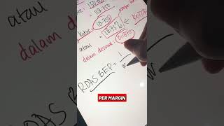 Cara hitung ROAS IMPAS atau ROAS BEP