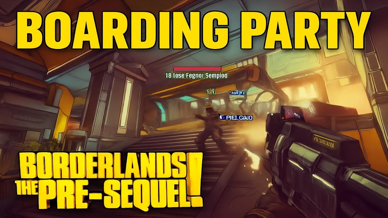 Dealbh-meann video airson Pàrtaidh air Bòrd | Borderlands: The Pre-Sequel | Cluiche le Claptrap, Walkthrough, Gameplay, Gun...